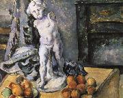 Paul Cezanne God of Love plaster figure likely still life Spain oil painting reproduction